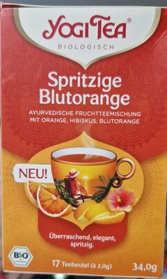 Bio Yogi Tea Spritzige Blutorange 17ST 34g