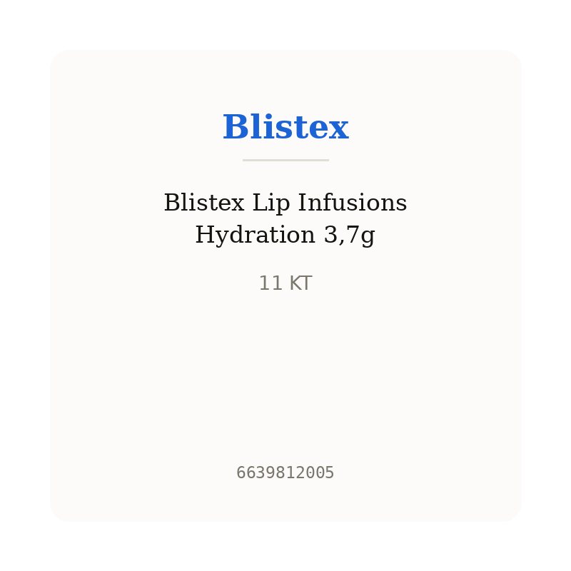 Blistex Lip Infusions Hydration 3,7g