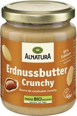 Bio Alnatura Erdnussbutter Crunchy 250g