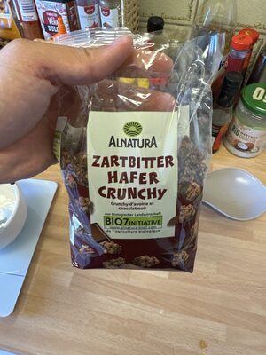 Bio Alnatura Zartbitter Hafer Crunchy 375g