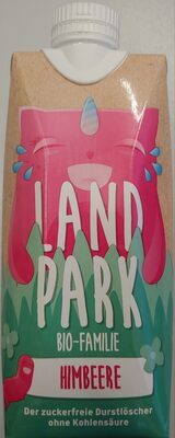 Bio Landpark Quelle Familie Himbeere Mineralwasser 0,5l