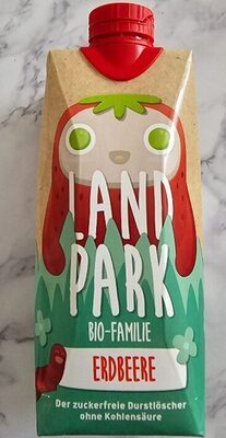 Bio Landpark Quelle Familie Erdbeere Mineralwasser 0,5l