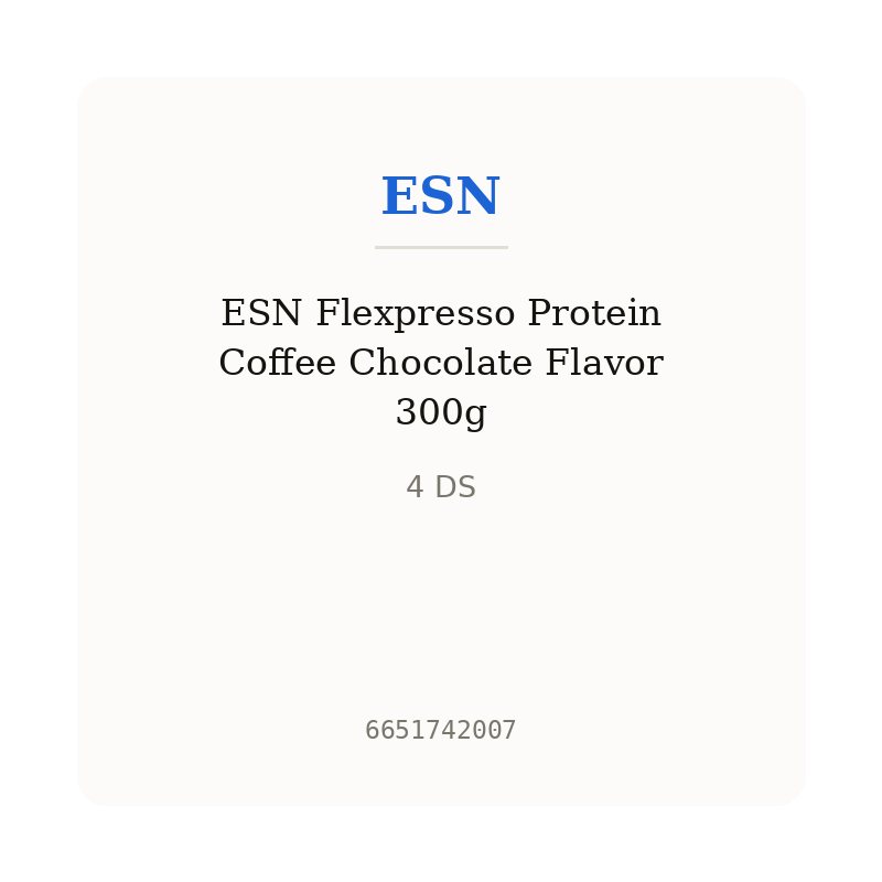 ESN Flexpresso Protein Coffee Chocolate Flavor 300g