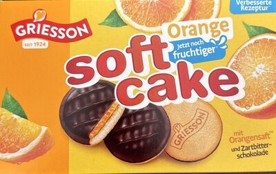Griesson Soft Cake Orange Zartbitter 300g