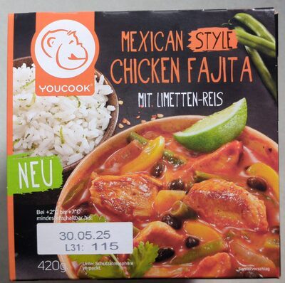Youcook Mexican Style Chicken Fajita 420g