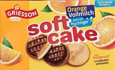 Griesson Soft Cake Orange Vollmilch 300g