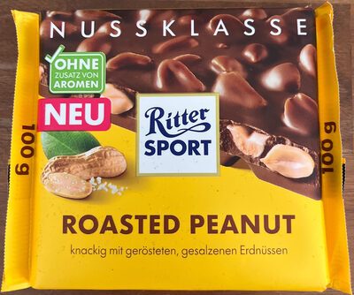 Ritter Sport Nuss Klasse Roasted Peanut 100g