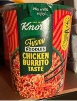 Knorr Fusion Noodles Chicken Burrito Taste 89g