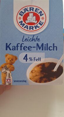 Bärenmarke Leichte Kaffee-Milch 4% 340g