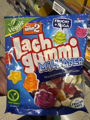 Nimm2 Lachgummi Millianer 250g