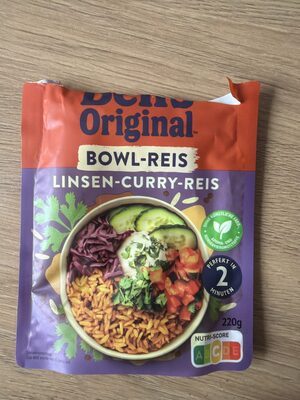 Ben's Original Express Linsen Curry Bowl-Reis 220g