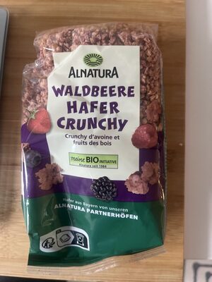 Bio Alnatura Waldbeere Hafer Crunchy 375g