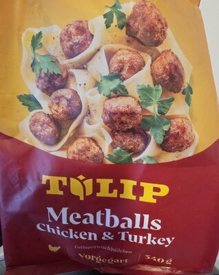 Tulip Meatballs Chicken & Turkey 340g