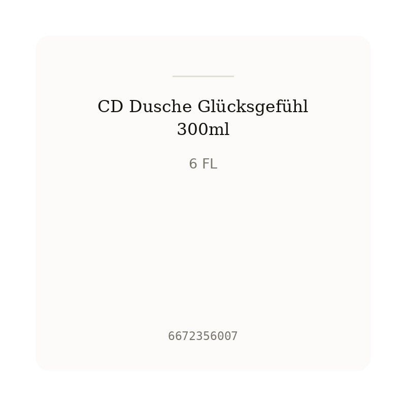 CD Dusche Glücksgefühl 300ml