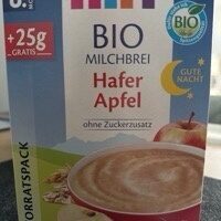 Bio Hipp Gute-Nacht-Brei Hafer Apfel 475g
