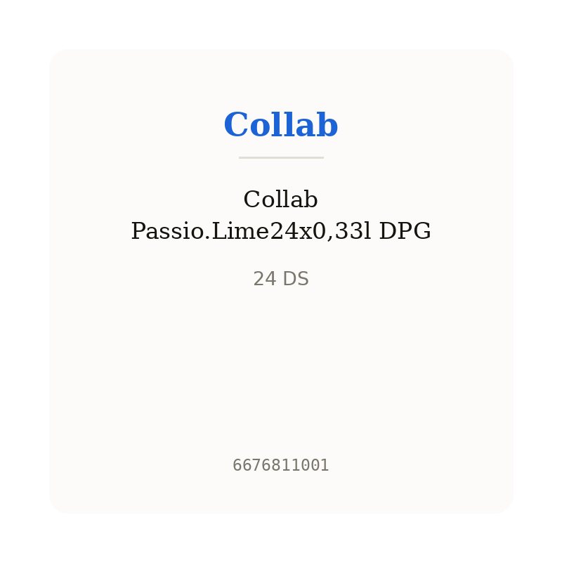 Collab Passio.Lime24x0,33l DPG