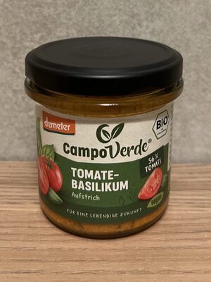 Demeter Campo Verde Aufstrich Tomate-Basilikum 135g