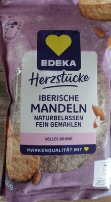 EDEKA Herzstücke Iberische Mandeln naturell gemahlen 100g