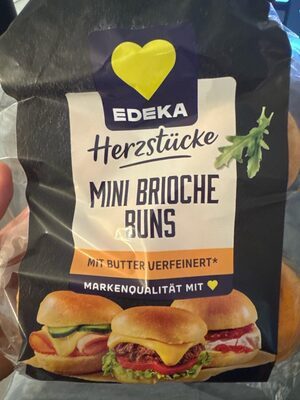 EDEKA Herzstücke Mini Brioche Buns 200g
