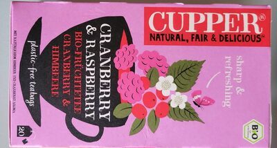 Bio Cupper Cranberry&Raspberry 20ST 40g
