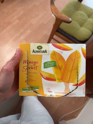 Bio Alnatura Fruchteis Mango 4ST 184ml