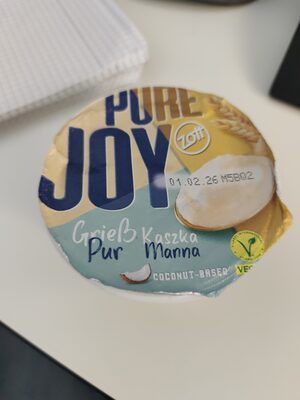 Zott Pure Joy Vegan Grieß pur 140g