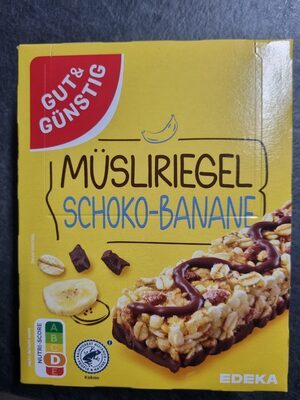 GUT&GÜNSTIG Müsliriegel Schoko Banane 8x25g