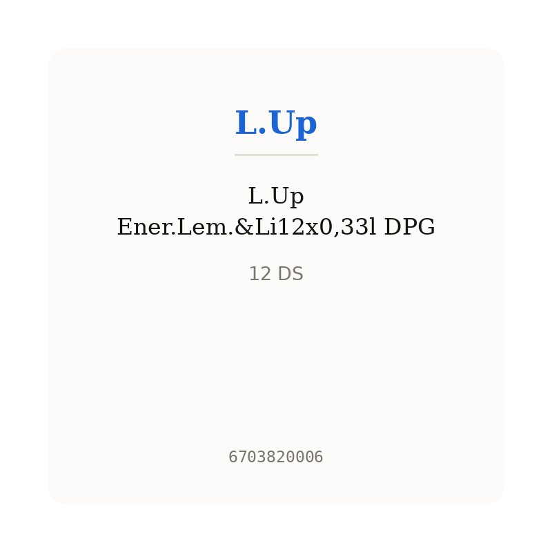 L.Up Ener.Lem.&Li12x0,33l DPG