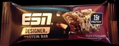 ESN Designer Bar Dark Chocolate Salted Almond 45g
