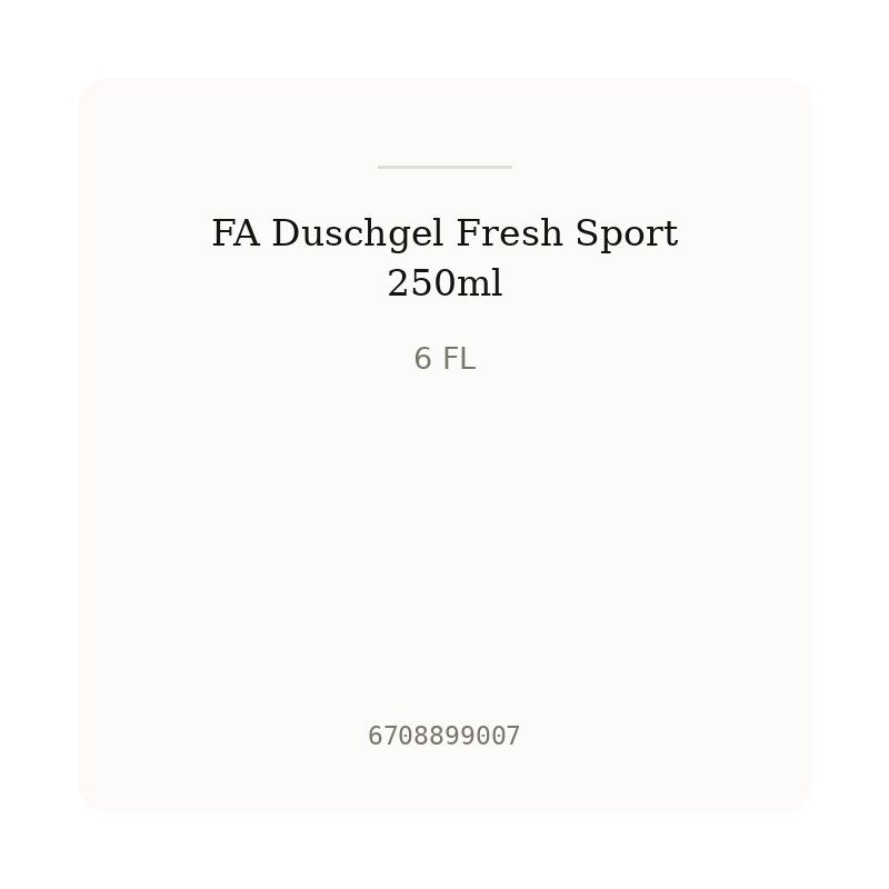 FA Duschgel Fresh Sport 250ml