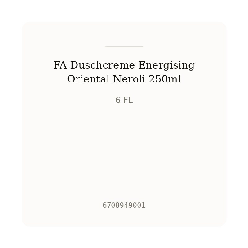 FA Duschcreme Energising Oriental Neroli 250ml