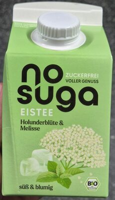 Bio Nosuga Eistee Holunderblüte&Melisse 0,5l EW