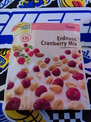 Farmers Snack Erdnuss Cranberry Mix 300g