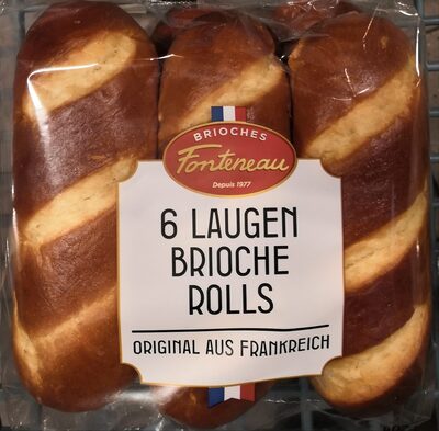 Fonteneau Laugen Brioche Rolls 402g