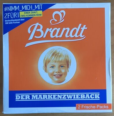 Brandt Markenzwieback 225g