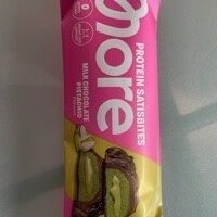 More Satisbite Bar Milk Chocolate Pistaccio 50g