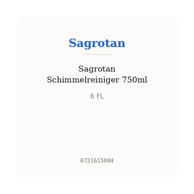 Sagrotan Schimmelreiniger 750ml
