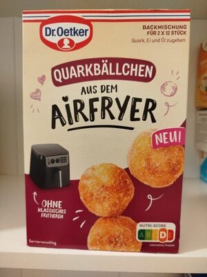 Dr.Oetker Backmischung Airfryer Quarkbällchen 420g
