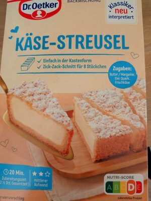 Dr.Oetker Käse-Streusel 370g