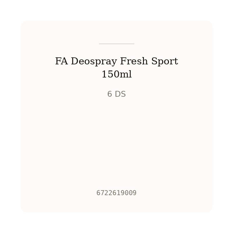 FA Deospray Fresh Sport 150ml