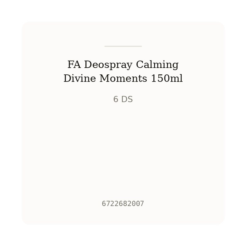 FA Deospray Calming Divine Moments 150ml