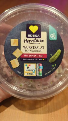 EDEKA Herzstücke Wurstsalat Schweizer Art 300g ITW