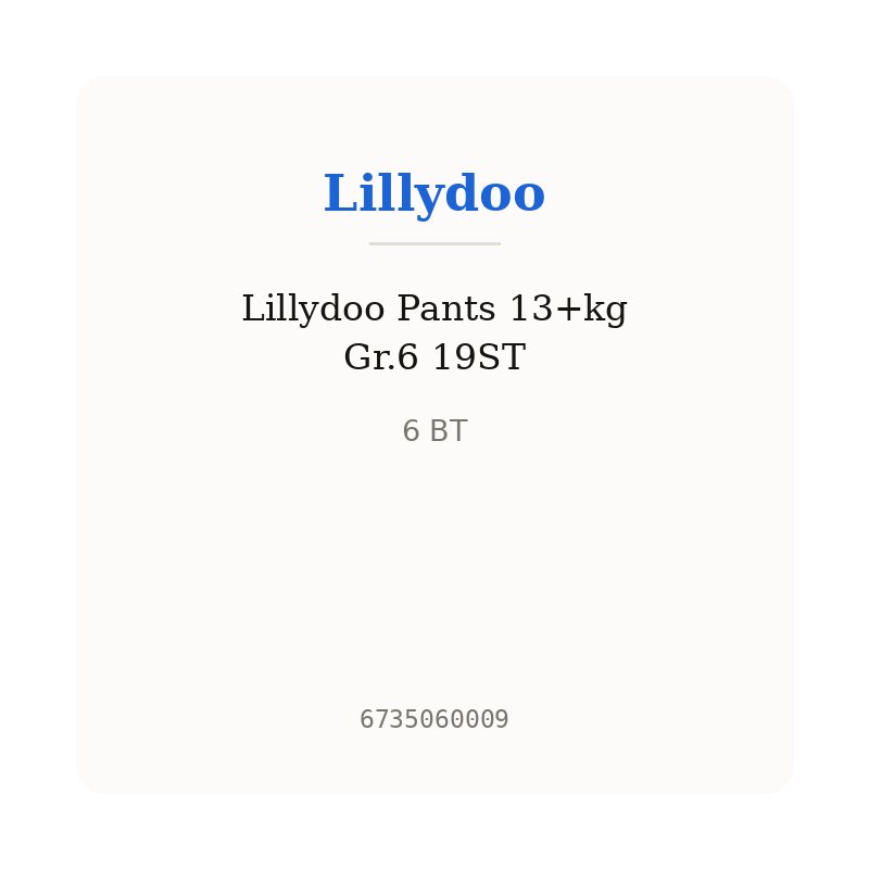 Lillydoo Pants 13+kg Gr.6 19ST