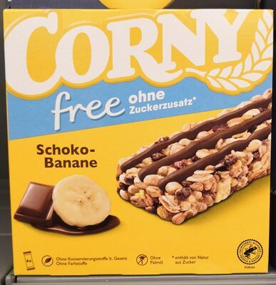 Corny free Schoko-Banane 6x20g