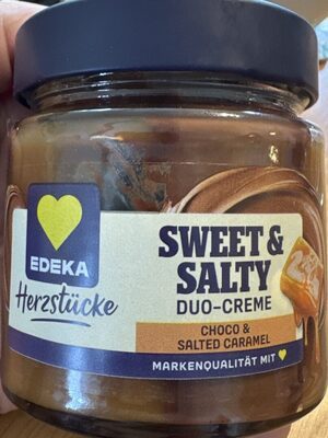 EDEKA Herzstücke Duo Choco Salted Caramel creme 200g