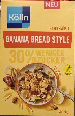 Kölln Banana Bread Style Hafer Müsli 400g