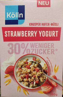 Kölln Strawberry Yogurt Knusper Hafer Müsli 380g
