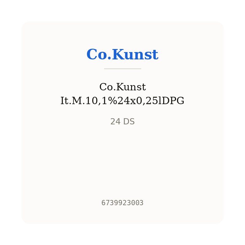 Co.Kunst It.M.10,1%24x0,25lDPG