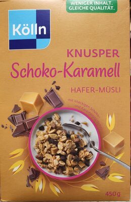 Kölln Knusper Schoko-Karamell Hafer-Müsli 450g