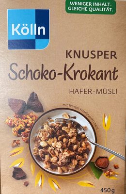 Kölln Knusper Schoko-Krokant Hafer-Müsli 450g